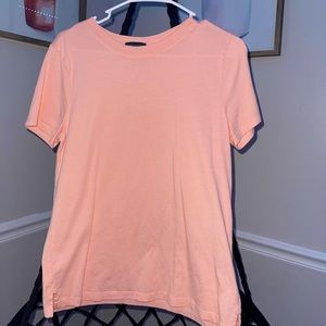Plain peach tee